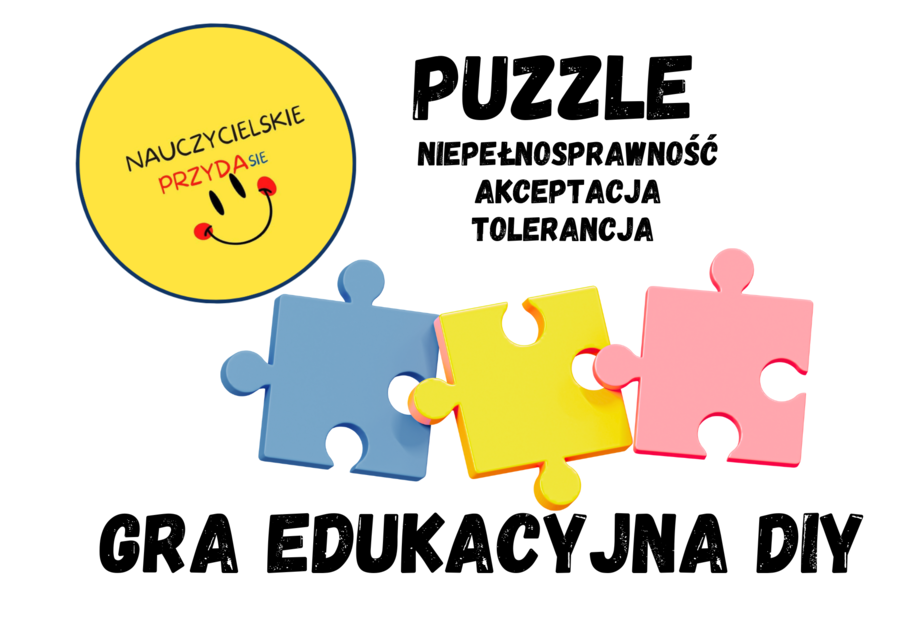 Gra edukacyjna PUZZLE: niepełnosprawność, akceptacja, tolerancja (pedagog, pedagog specjalny, psycholog, wychowawca)