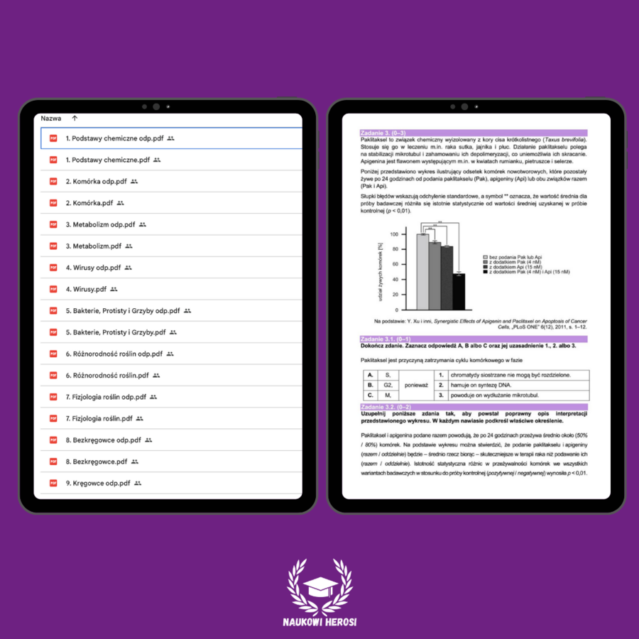 Zbiór zadań maturalnych - Biologia