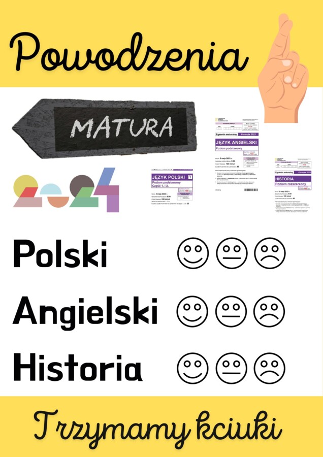 Plakat Matura 2024 XXL