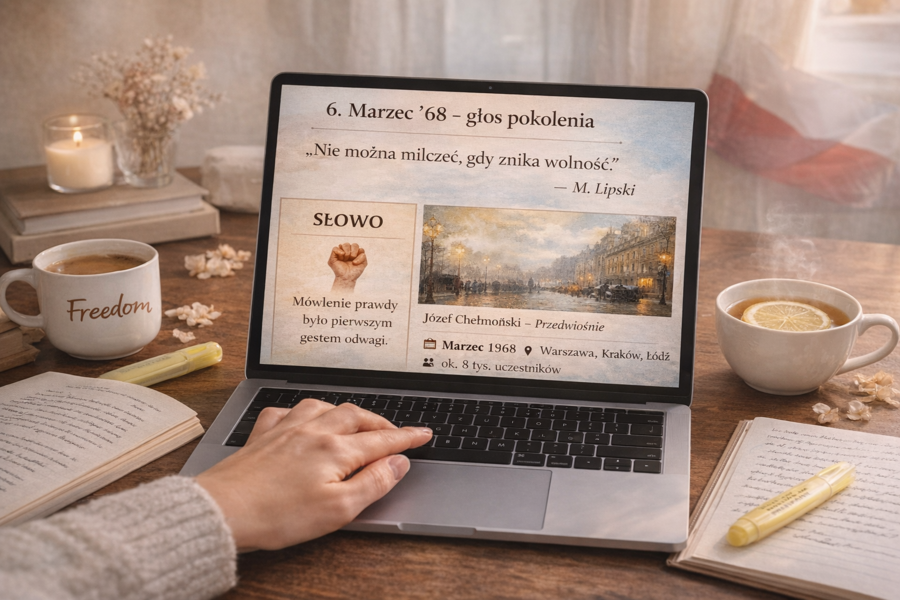 Marzec w literaturze i sztuce