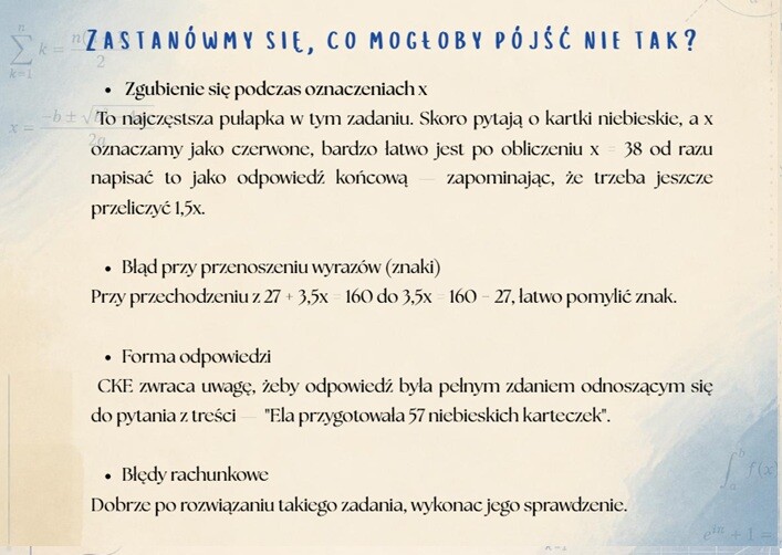 Omówienie zadań z egzaminu ósmoklasisty 2026