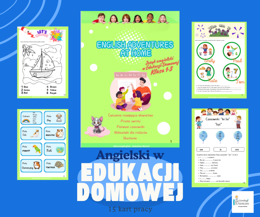 Karty pracy klasa 1-3 edukacja domowa