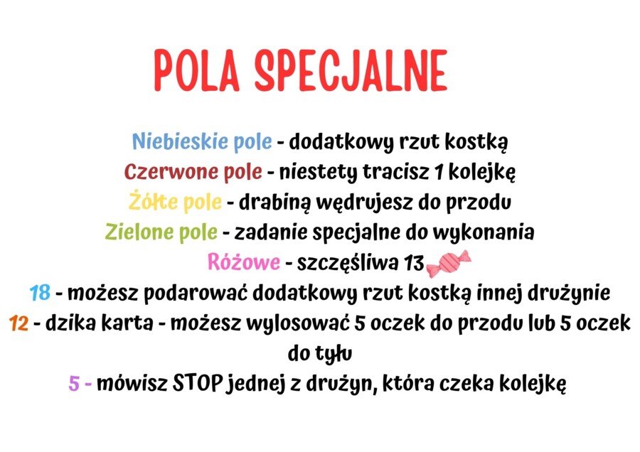 Giga gra planszowa na wydarzenia szkolne