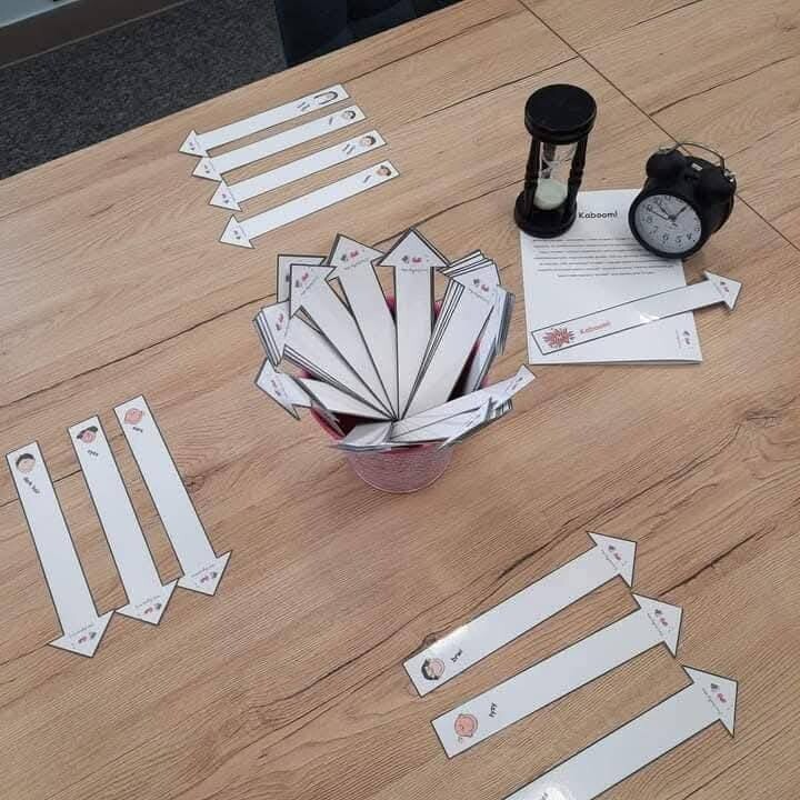 Describing faces games