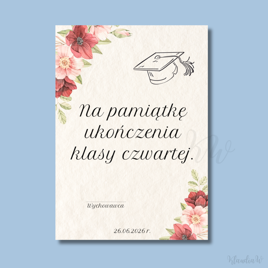 Wklejki do książek - klasa 4