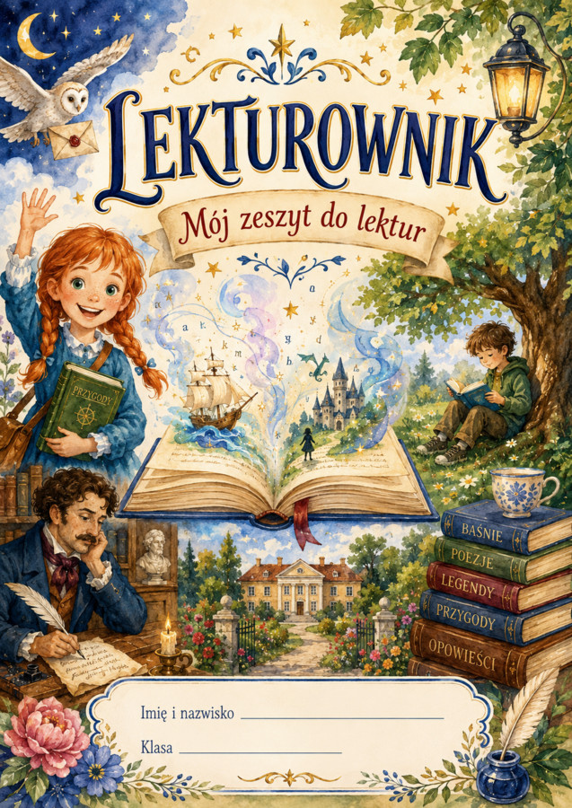 Pierwsza strona okładka Lekturownika