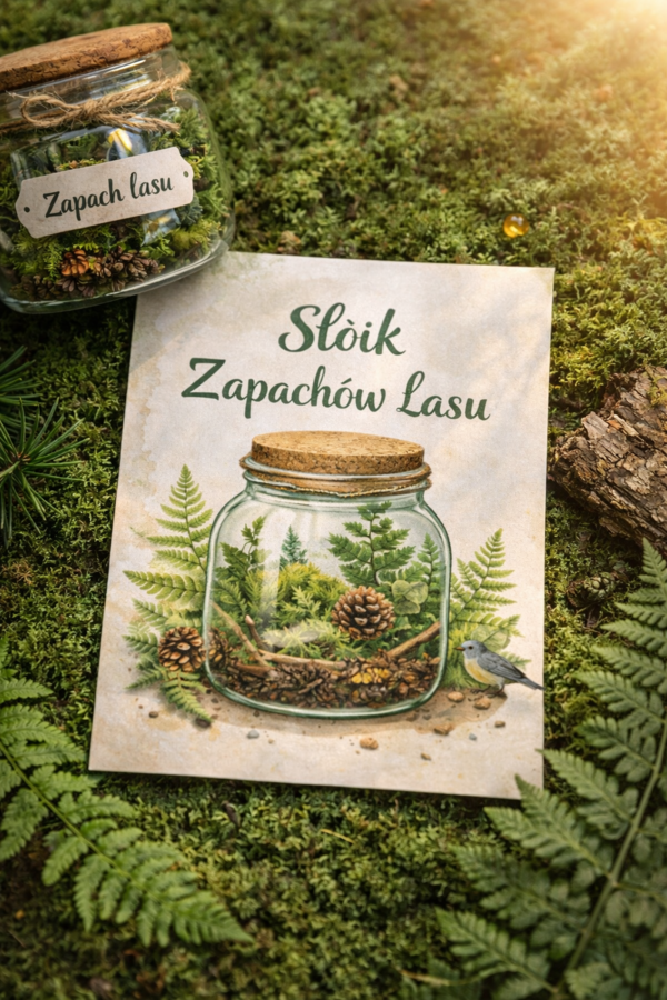 Słoik zapachów lasu