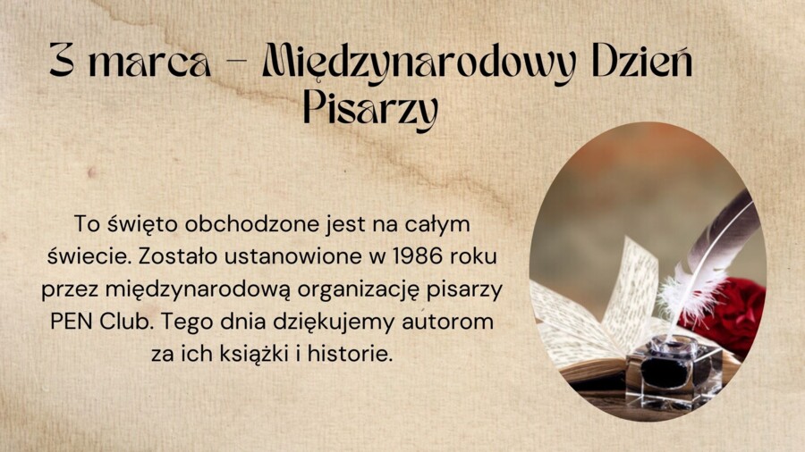 Dzień Pisarza