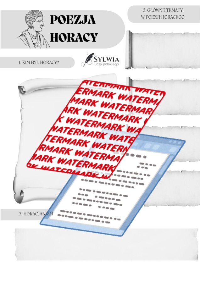 📒 Notatnik maturalny - Antyk (wprowadzenie, mitologia grecka, Iliada, Antygona, poezja Horacy)