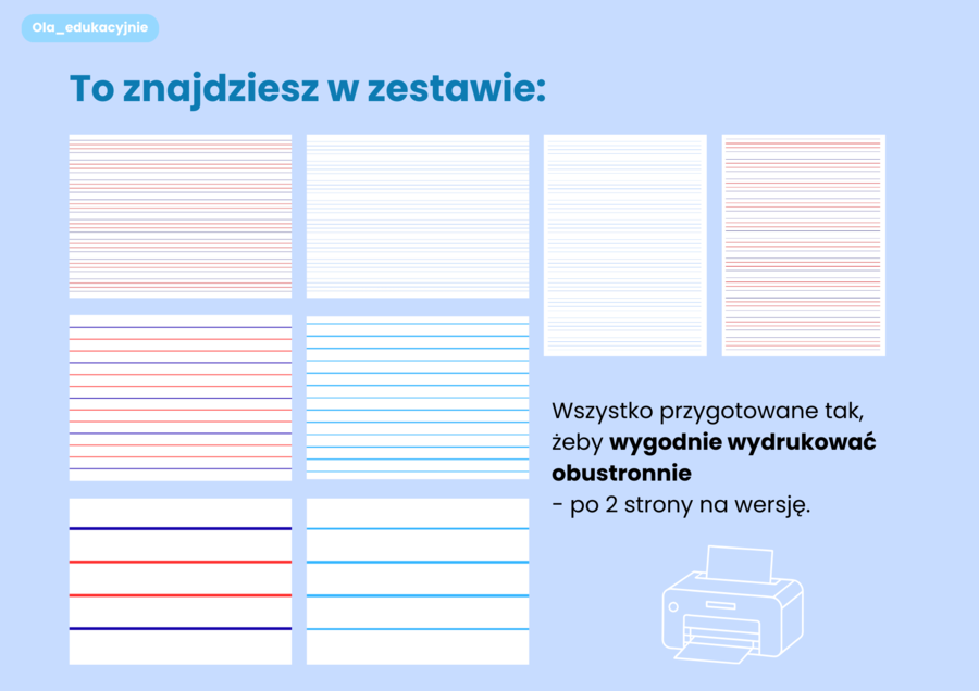 Liniatura - różne warianty