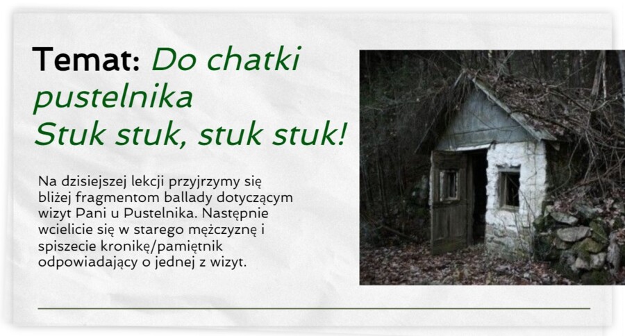 Ballada "Lilije" - Adam Mickiewicz