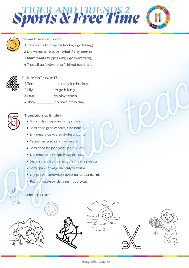 Tiger and Friends 2 - READING