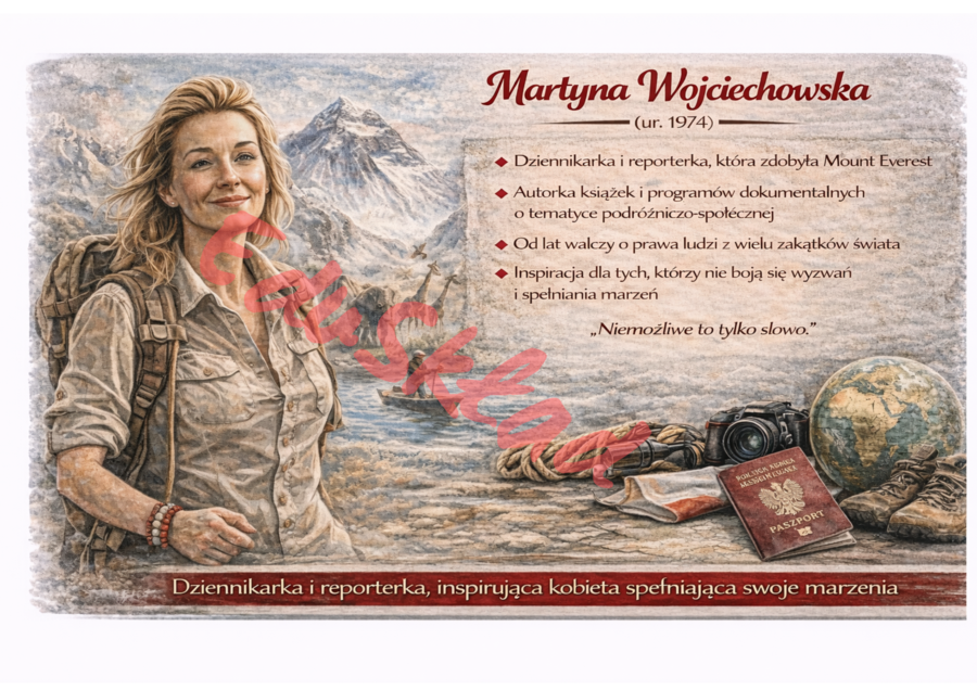 🌷 Zestaw plakatów edukacyjnych „Wybitne Polki” – Dzień Kobiet (8 marca)