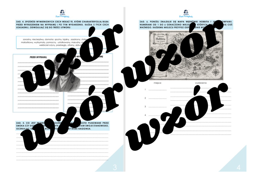 Hobbit - powtórka przed E8 - podsumowanie lektury