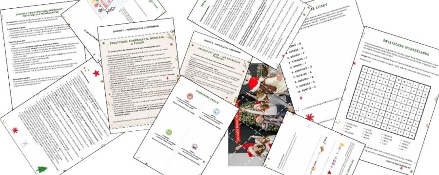 ESCAPE ROOM Na ratunek świątecznym relacjom dla dzieci w wieku 10-18 lat