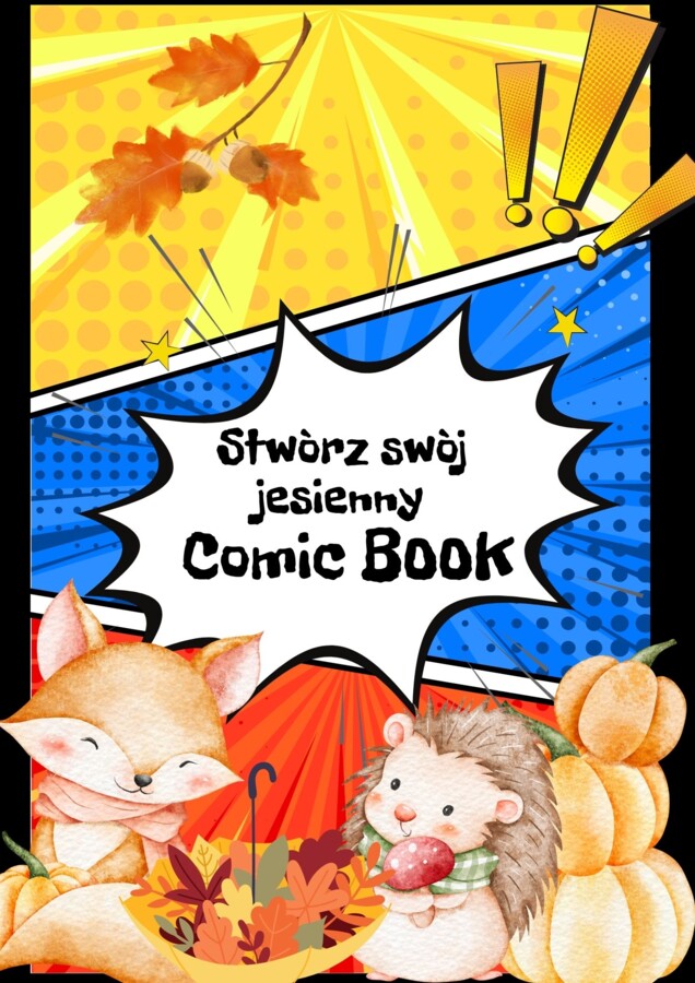 Jesienny comic book- komiks