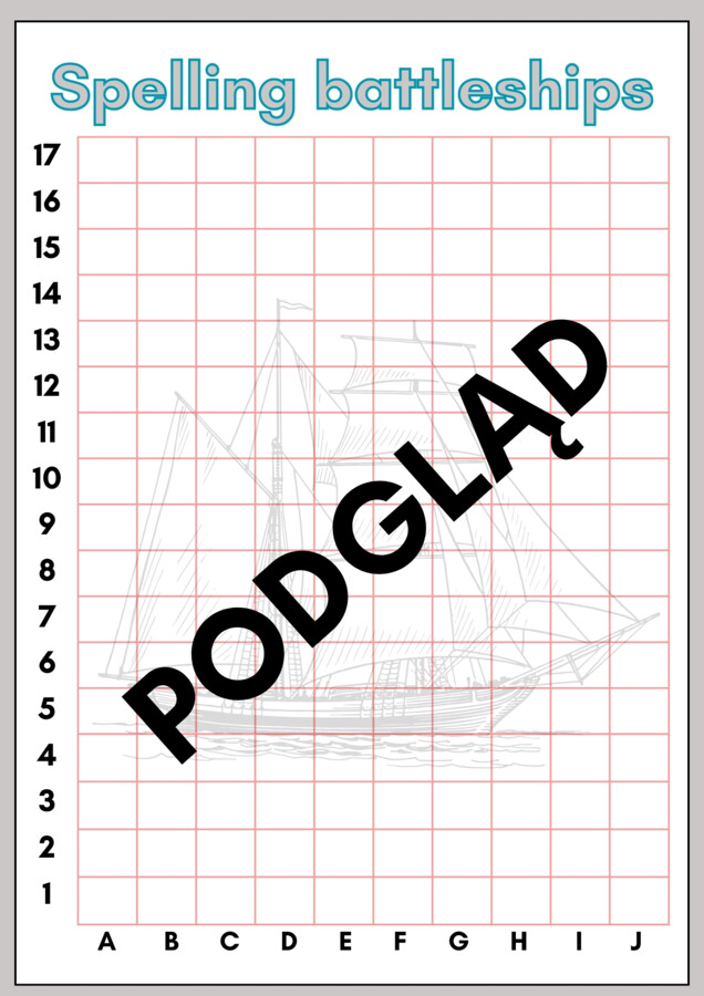 Spelling Battleships Gra w statki
