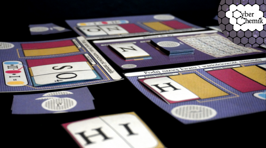 Klasa 7 i 8. Chemia. Gra karciana - "Mistrz kwasów"​