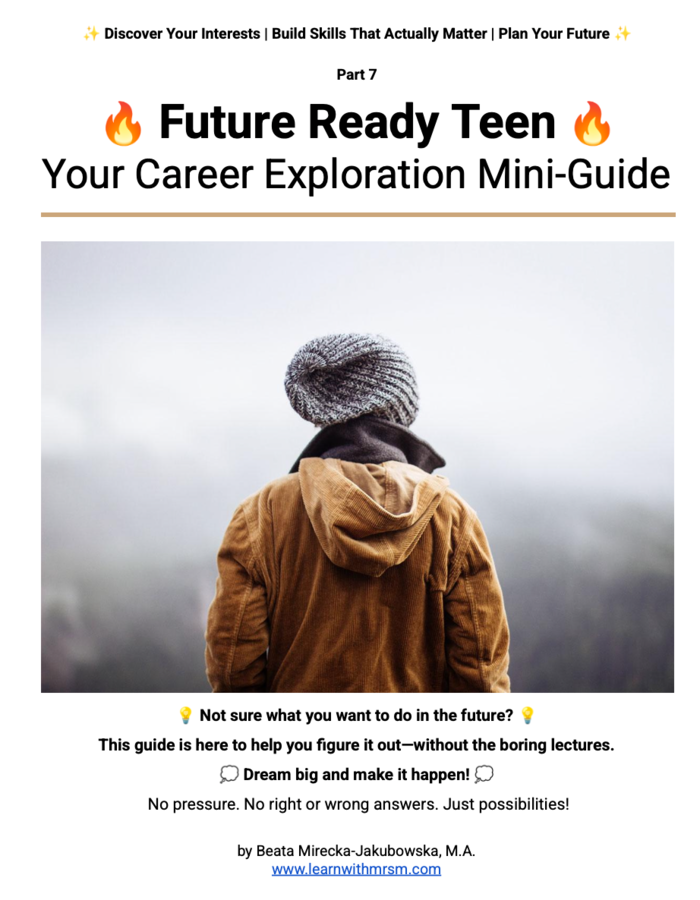 FUTURE READY TEEN, Part 7. Mini e-book dla nastolatków