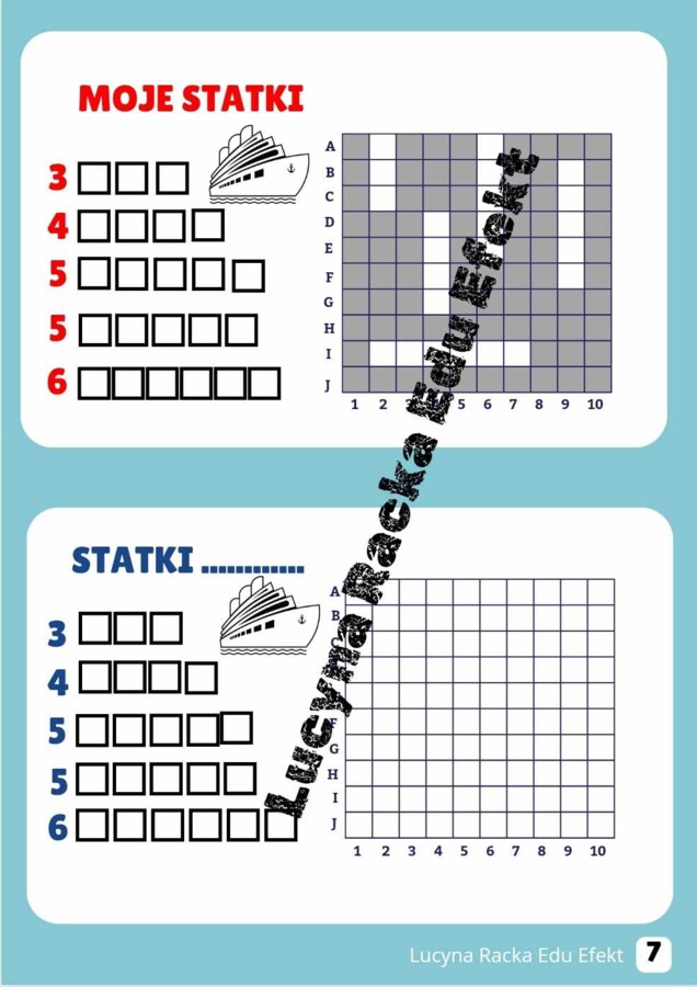 Statki – szablony jęz. polski
