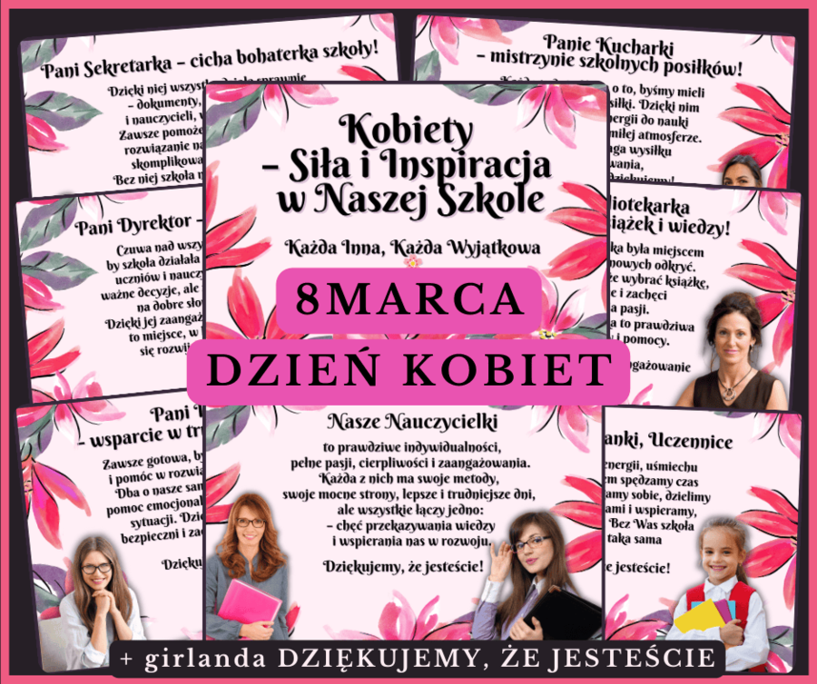 KOBIETY SIŁA I INSPIRACJA W NASZEJ SZKOLE