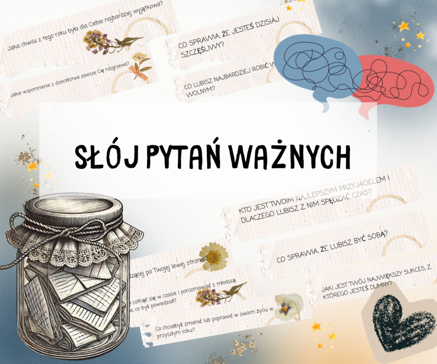 Słój pytań ważnych + wersja Mini