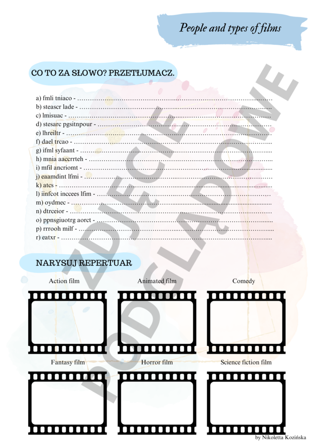 Brainy 7 unit 1 - ZESTAW karty pracy + karty do gry