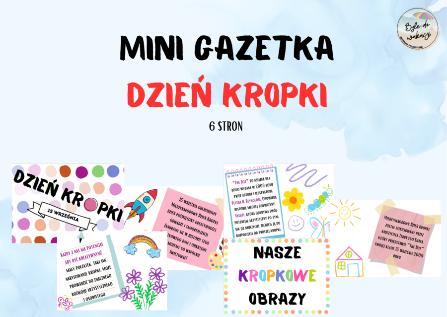 Dzień Kropki- Mini Gazetka
