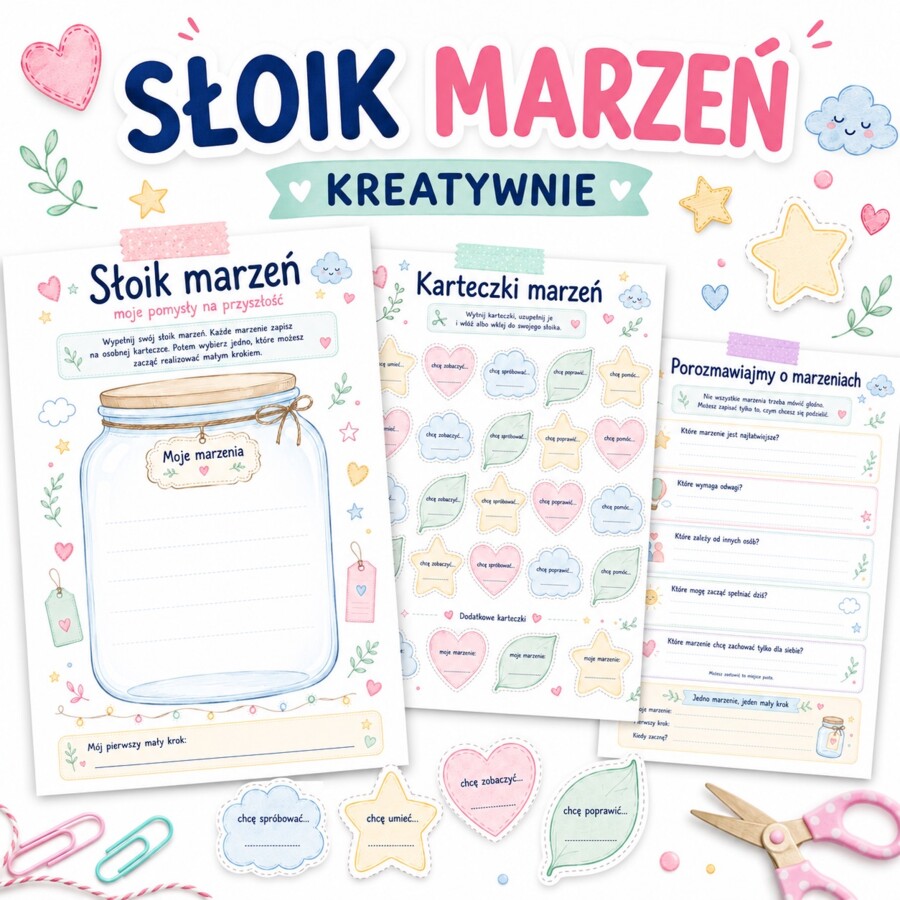 Słoik marzeń - moje plany na przyszłość