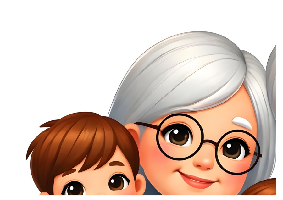 DZIEŃ BABCI I DZIADKA – zestaw materiałów do przygotowania dekoracji, grafika XXL