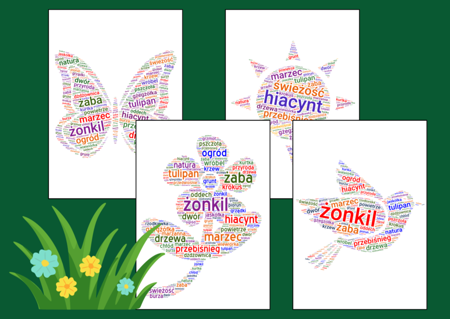 🌷WIOSNA – karty pracy (kl. 4–8) - ćwiczenia redakcyjne - opowiadania - list - zaproszenie - ogłoszenie - kartka z pamiętnika