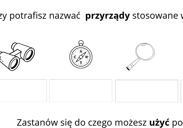 Poznawanie przyrody - karta pracy
