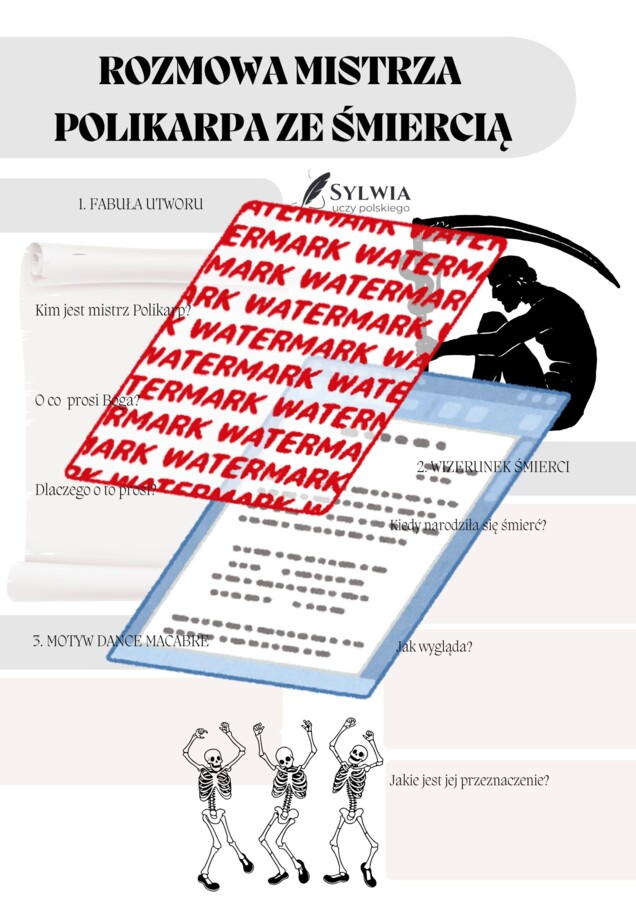 📒Notatnik maturalny – Średniowiecze (wprowadzenie, Bogurodzica, Lament Świętokrzyski, Rozmowa mistrza Polikarpa ze śmiercią, Pieśń o Rolandzie)