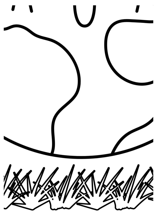 DZIEŃ ZIEMI - kolorowanka wielkoformatowa XXL