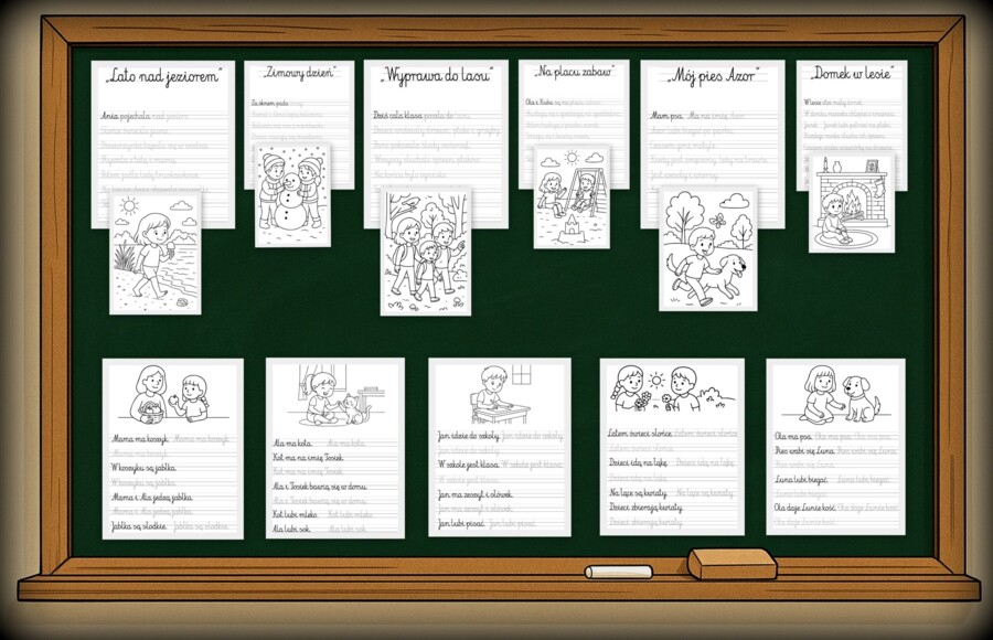 Pisanie po śladzie (pliki jpg i pdf)