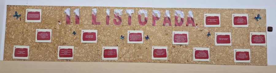 11 listopada - cytaty, gazetka, ojczyzna, niepodległość, dekoracja