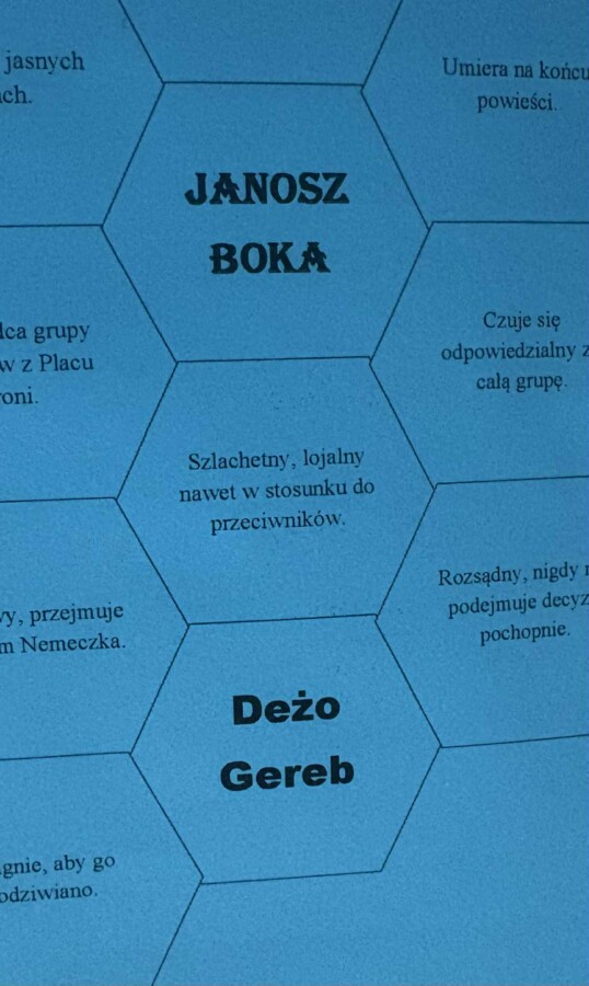 “Chłopcy z Placu Broni w plastrach miodu”