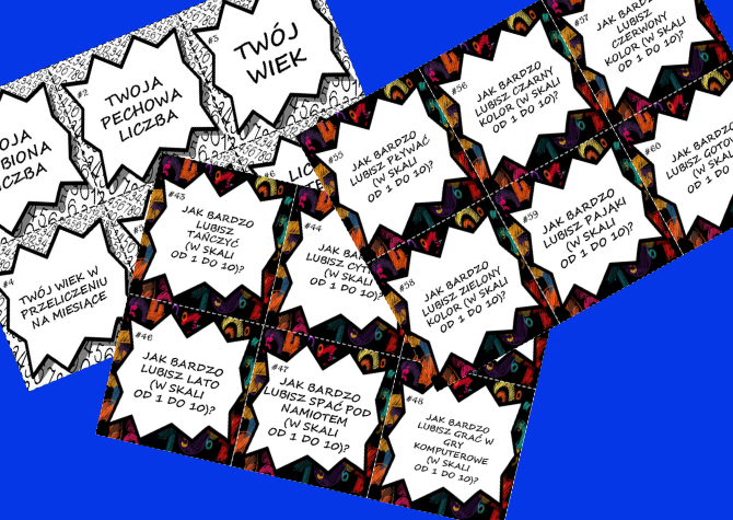 Poznajmy się - GRA MATEMATYCZNA - Matematyka o mnie - Powrót do Szkoły