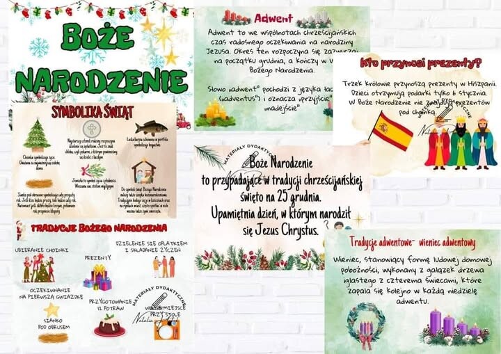 PLANSZE BOŻE NARODZENIE