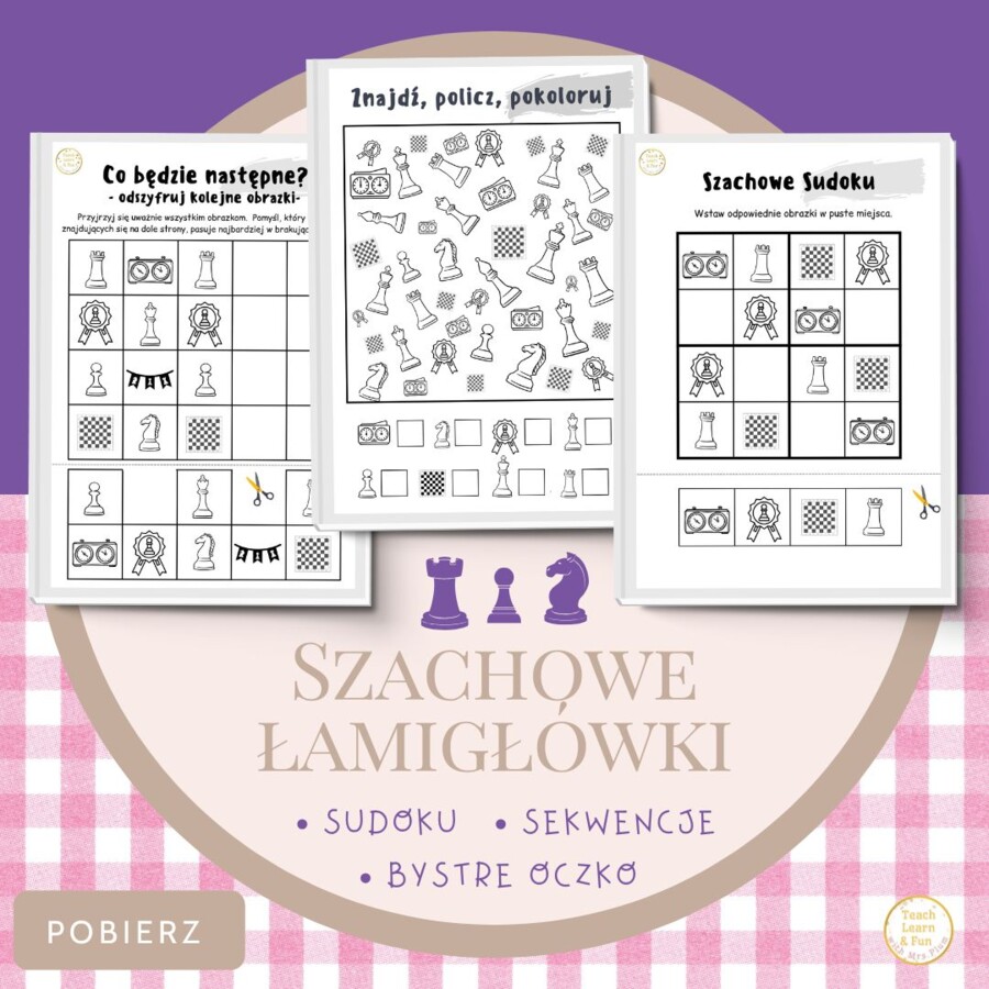 ♟️ Szachowe Łamigłówki – Trening umysłu przez zabawę! 🧠🔥