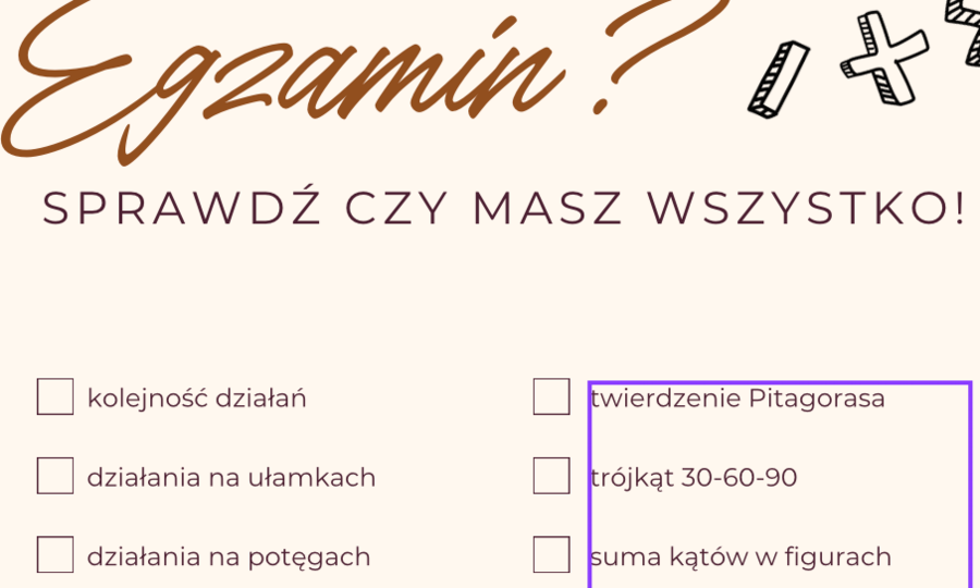 Checklista_E8_matematyka