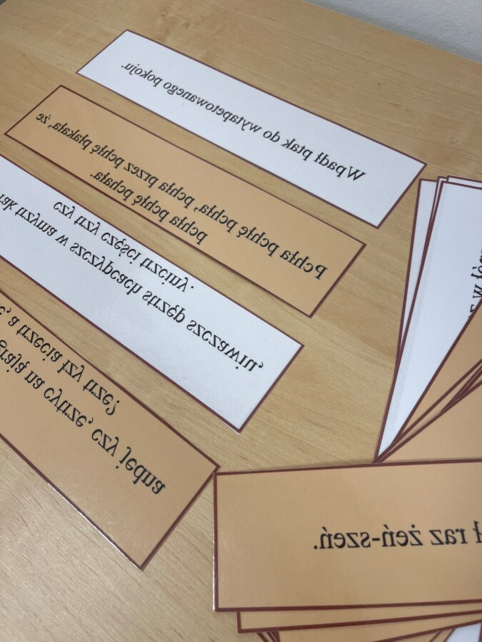 Łamańce językowe - zestaw zdań