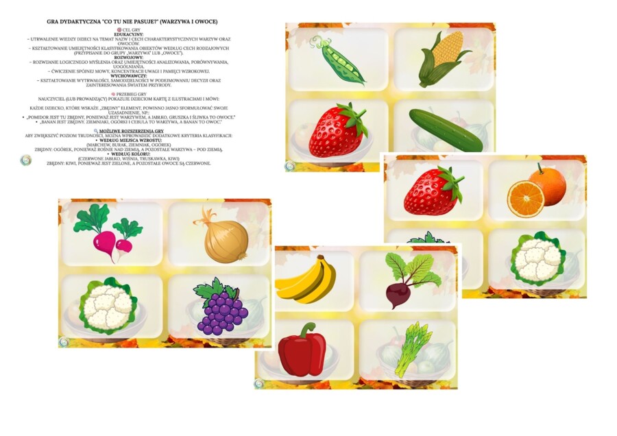 DZIEŃ WARZYW I OWOCÓW.