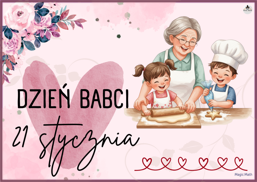 DZIEŃ BABCI I DZIADKA – GAZETKA szkolna A4 do druku | klasy 4–8