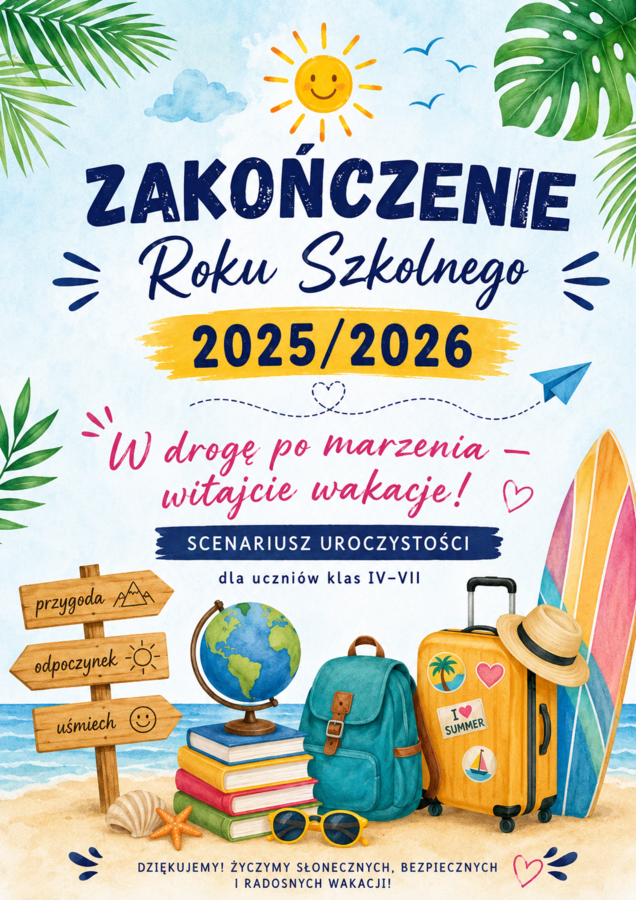 Scenariusz zakończenia roku szkolnego