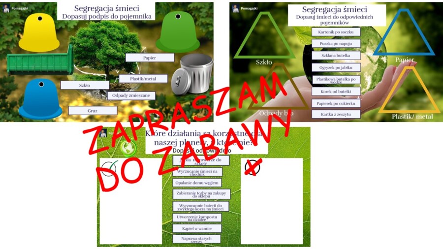 🌼🌿Dzień bez Śmiecenia 11.05- interaktywna zabawa