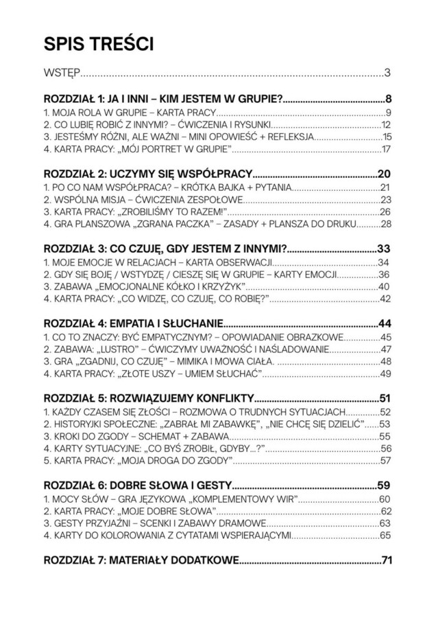 Razem lepiej – uczymy się być w grupie