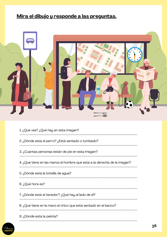 Hiszpański: ¿Qué ves en esta imagen? I