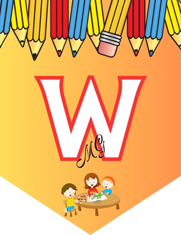 Girlanda - witajcie w szkole, witajcie w świetlicy