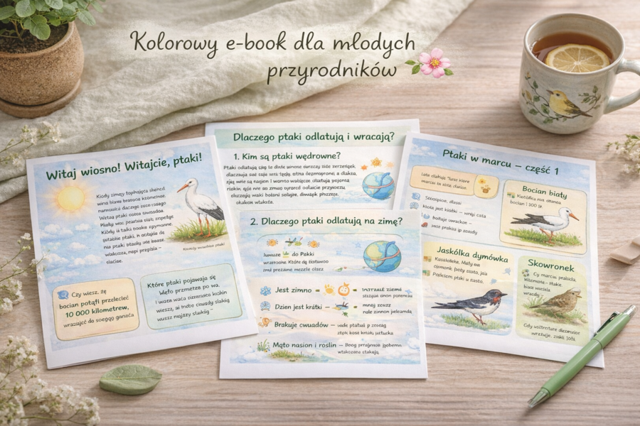 Powrót ptaków – mini e-book przyrodniczy